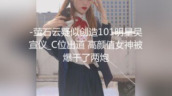 【新片速遞 】 伪娘-舔舔小香批 ❤️- 在楼梯里一边自插一边口，这感觉好棒讷,大冷天的不能穿上我最爱的情趣内衣，不然更刺激！