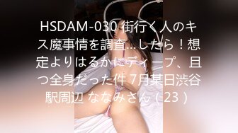 HSDAM-030 街行く人のキス魔事情を調査…したら！想定よりはるかにディープ、且つ全身だった件 7月某日渋谷駅周辺 ななみさん（23）