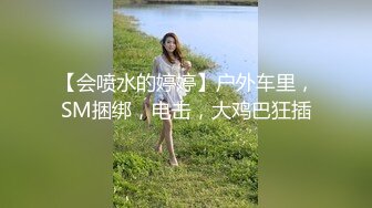 【会喷水的婷婷】户外车里，SM捆绑，电击，大鸡巴狂插