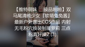 【推特萌妹❤️极品啪啪】双马尾清纯少女『软萌兔兔酱』最新户外露出COS作品 内射无毛粉穴换装制服萝莉 三点粉真好操2 (3)