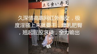  久深情高端网红外围女，极度淫骚上来就要干，爆乳肥臀，翘起屁股求操，全力输出