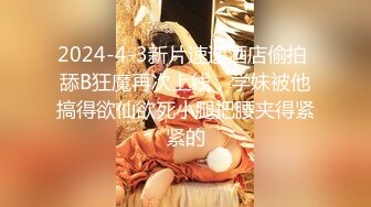 2024-4-3新片速递酒店偷拍 舔B狂魔再次上线，学妹被他搞得欲仙欲死小腿把腰夹得紧紧的