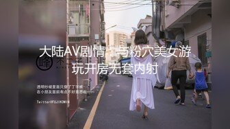 大陆AV剧情：与粉穴美女游玩开房无套内射