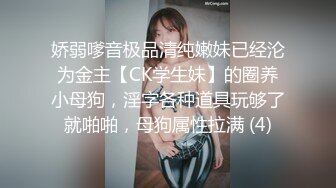 娇弱嗲音极品清纯嫩妹已经沦为金主【CK学生妹】的圈养小母狗，淫字各种道具玩够了就啪啪，母狗属性拉满 (4)