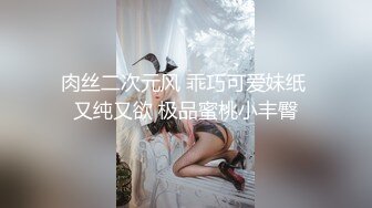 肉丝二次元风 乖巧可爱妹纸 又纯又欲 极品蜜桃小丰臀