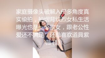 家庭摄像头破解入侵多角度真实偸拍，抽烟背纹烈女私生活曝光也是一个欲女，跟老公性爱还不满足，还总喜欢道具紫薇 (1)