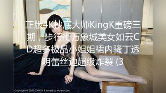 正版4K抄底大师KingK重磅三期，步行街万象城美女如云CD超多极品小姐姐裙内骚丁透明蕾丝边超级炸裂 (3